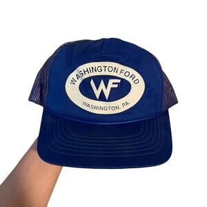 vintage washington ford trucker hat